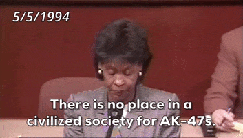 Maxine Waters Gun Violence GIF by GIPHY News