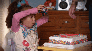 Hungry Birthday Cake GIF by ABC Network