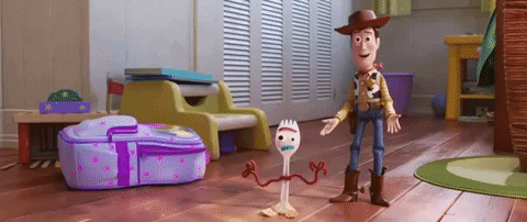fall over toy story 4 GIF