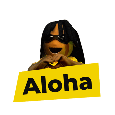 Fred Alohaepica Sticker by Aloha Formandos