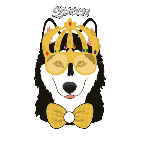 Unimpressedhusky Sticker