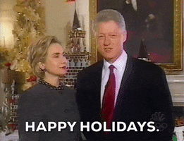 Hillary Clinton Christmas GIF by GIPHY News