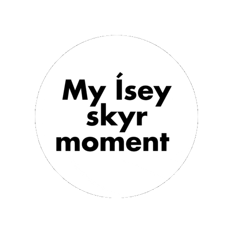 Sticker by ÍseySkyrNL