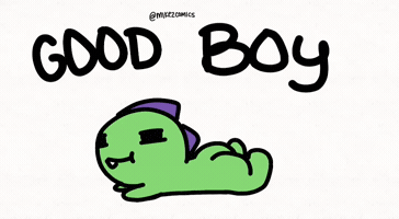 Good Boy Dino GIF