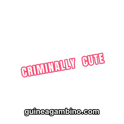 Guinea Pig Gangster Sticker by Guinea Gambino