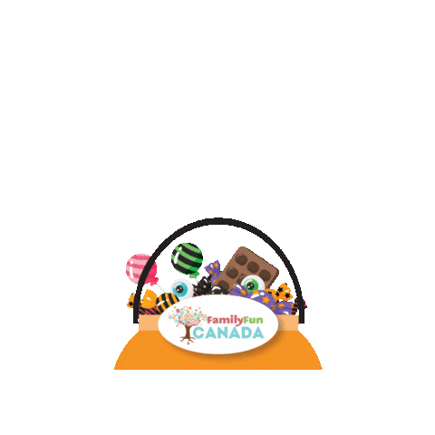 Trick Or Treat Halloween Sticker by FamilyFunCanada