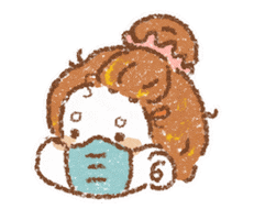 Girl Color Sticker