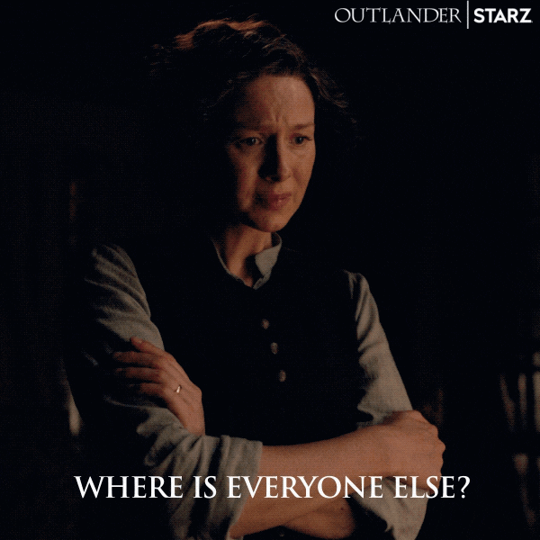 Confused Caitriona Balfe GIF by Outlander