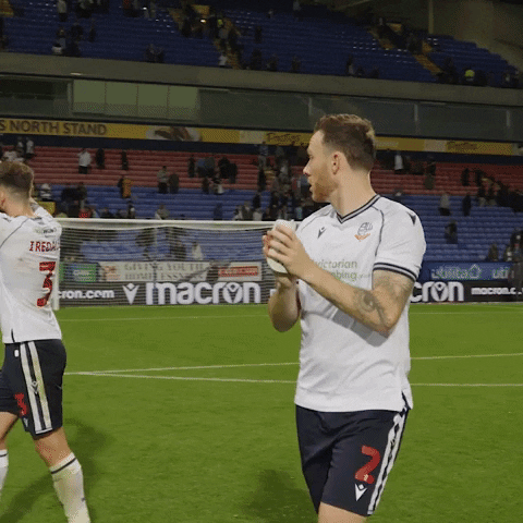 Gethin Jones Thumbs Up GIF by Bolton Wanderers FC