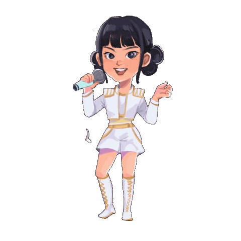 Singer Sticker by Rafhi Dominic