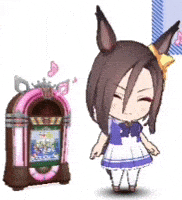 Uma Musume Pretty Derby Dancing GIF