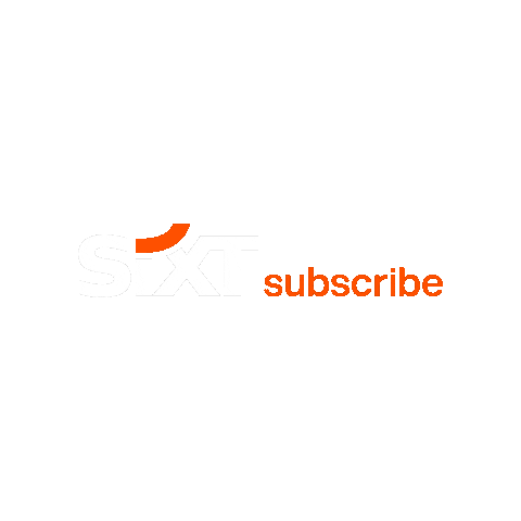 Brand Car Subscription Sticker by Sixt