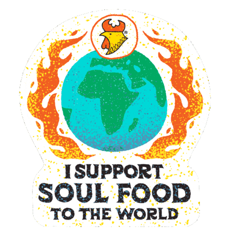 Soul Food 2 The World Sticker by Chicken Licken SA