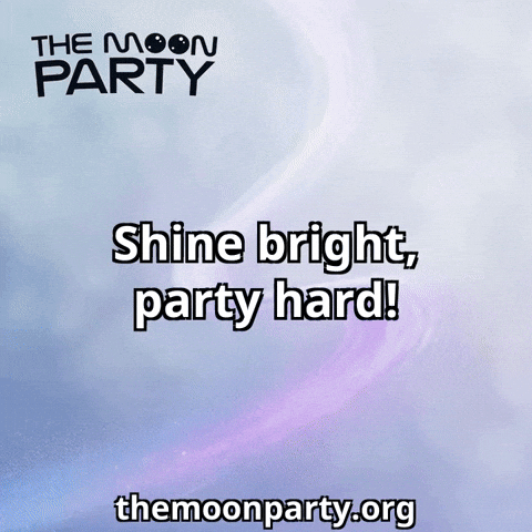 Shine Stardust GIF by The Moon Party