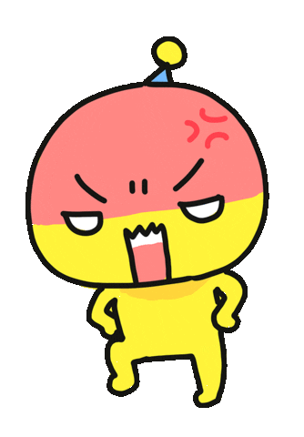Angry Stickers Sticker by polomanbo