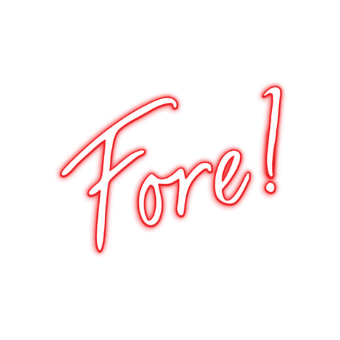 Golf Fore Sticker by MulligansMx