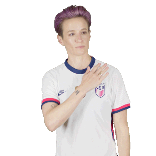 Cant Touch This Megan Rapinoe Sticker by U.S. Soccer Federation for iOS
