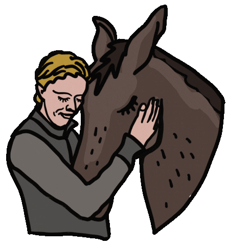 Horse Sticker by Küstenwerber