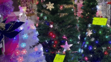 Blinking Christmas Tree GIF by This Bushwick Life