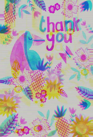 greeting cards thank you GIF by Greetings Island