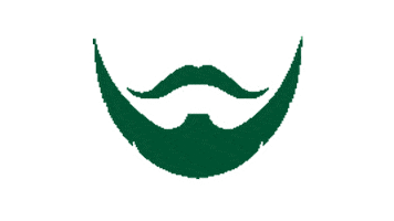 Bart Moustache Sticker by AOK Bremen/Bremerhaven