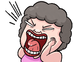 Scream Sticker