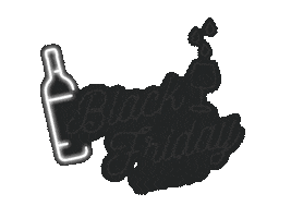 Wine Blackweekend Sticker by Gik Live!