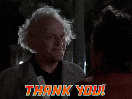 Doc Brown Thank You GIF by Back to the Future Trilogy - Find & Share on  GIPHY