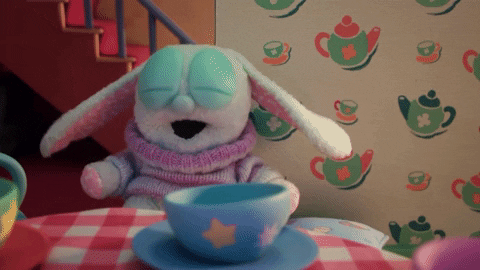 Tired Bunny Rabbit GIF by CBeebies HQ - Find & Share on GIPHY