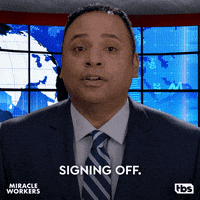 Signing Off Miracle Workers GIF by Dark Ages
