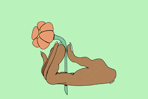 Blooming I Love You GIF by nicolle velcro