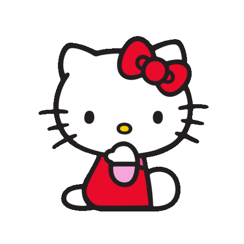 Laugh Wink Sticker by Hello Kitty for iOS & Android | GIPHY