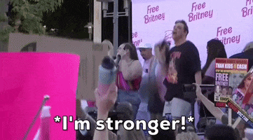 Britney Spears Rally GIF by GIPHY News