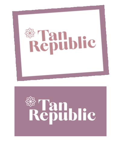Tan Republic Sticker