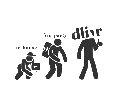 dlivrapp Sticker