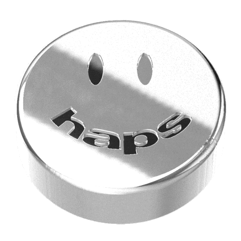 Chrome Spinning Sticker by gethaps