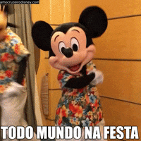 Mickey Mouse Festa GIF by Amo Cruzeiro Disney