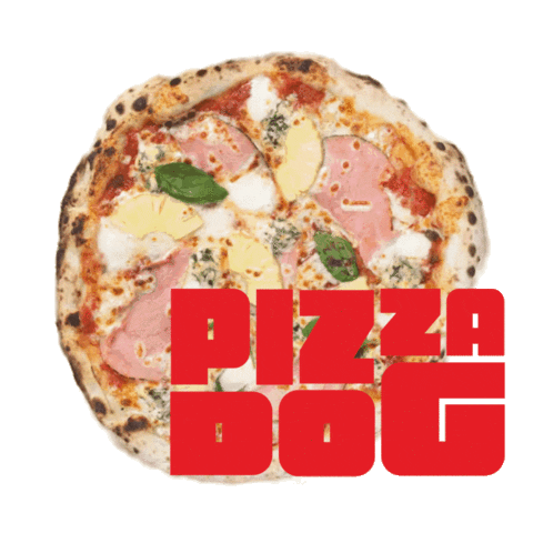 Dog Sticker by Pizzadog