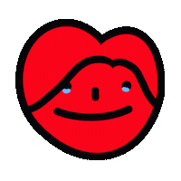 Heart Touching Sticker
