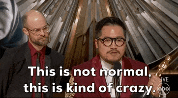 This Is Not Normal Daniel Scheinert GIF by The Academy Awards