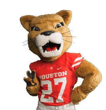 Houston Cougars Sticker by University of Houston