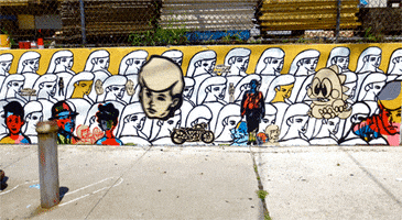 street art mural GIF by Ryan Seslow