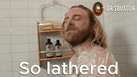 Happy Slick GIF by DrSquatchSoapCo - Find & Share on GIPHY