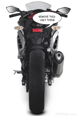 Ninja 300 Trydeal GIF by 007Plate.com