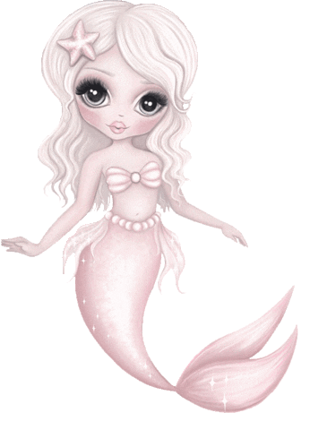 Swim Mermaid Sticker by Isla Dream Prints