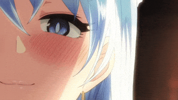 Blue Eyes Look GIF