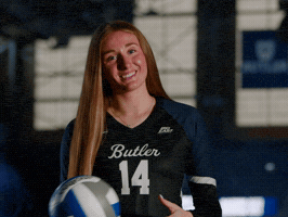 Butler Volleyball GIF by Butler University Athletics