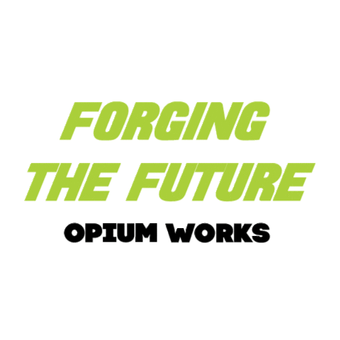 Opium Works Digital Agency Sticker