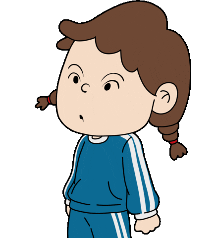 Girl Sticker