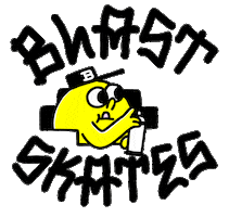 Tag Spray Sticker by Blast Skates